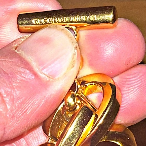 Authentic Gucci Tom Ford Gold Plated Rare GG Chunky Link Choker - Picture 6 of 9